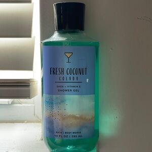 fresh coconut colada shower gel
